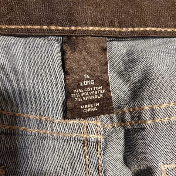 Lane Bryant Skinny Jeans. Size 16 - Picture 4 of 5